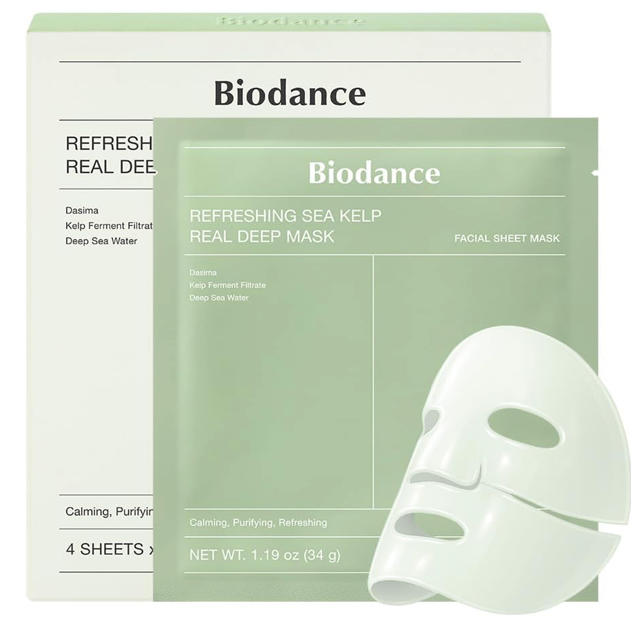 Refreshing Sea Kelp Real Deep Mask - Biodance